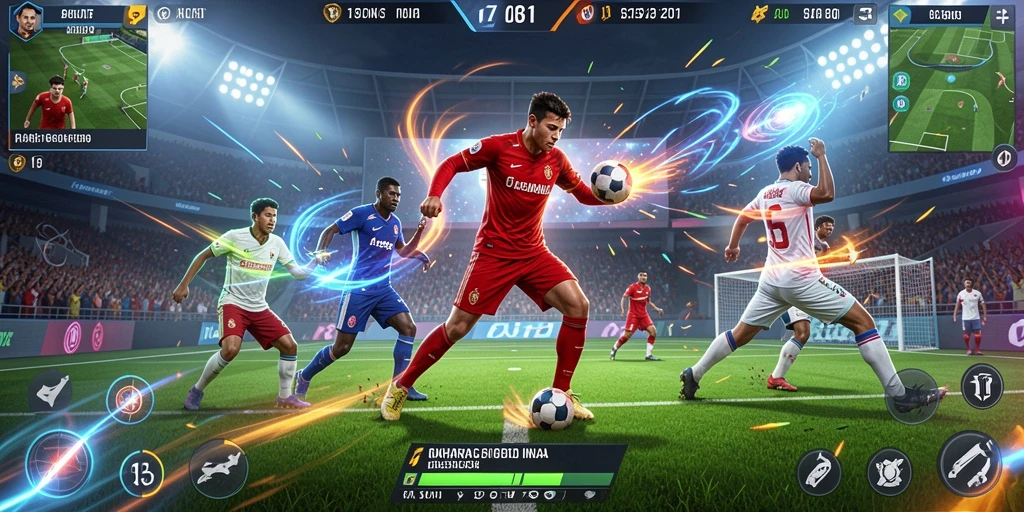 Mode multiplayer yang memungkinkan bersaing dengan pemain lain.