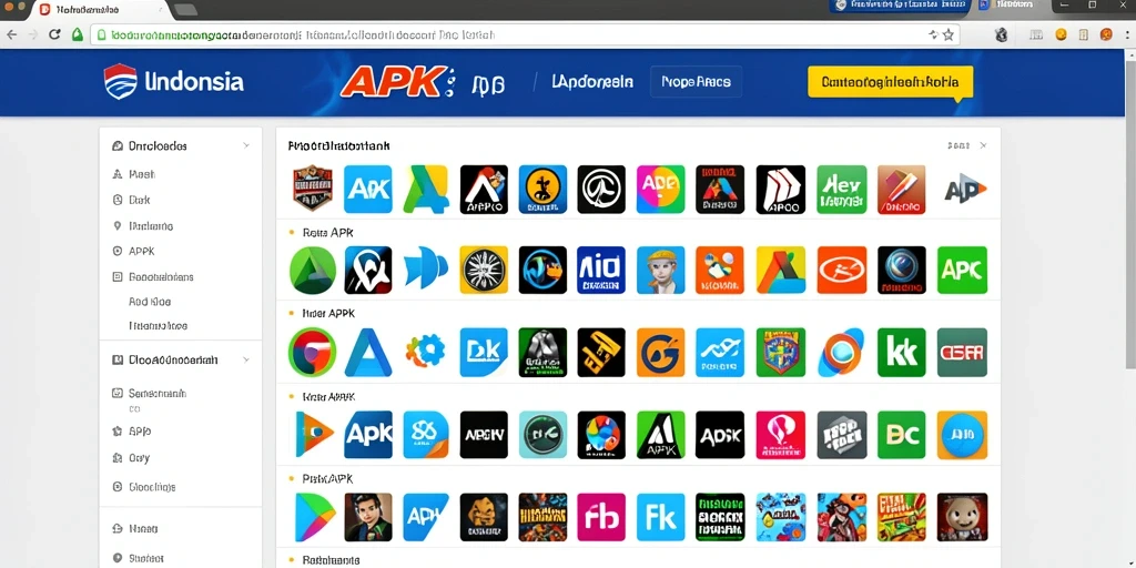 Screenshot 3: Menampilkan beragam tema slot yang tersedia.