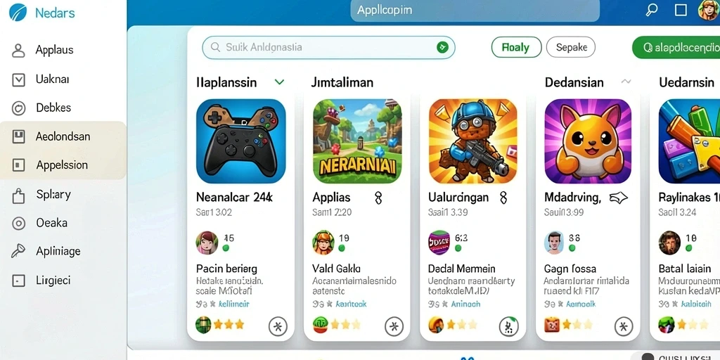 Fitur mode permainan beragam dan keren.